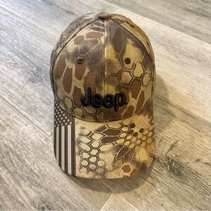 Officially Licensed Jeep Camo
Flag Hat Off Road Rugged Outdoors America